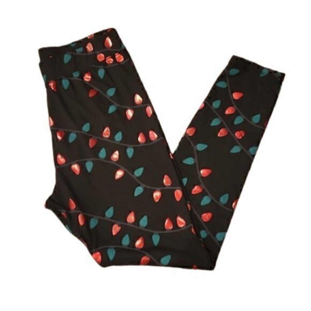 [Zoe + Liv] Christmas Light Tights - Size XL